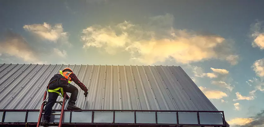 Commercial Built-Up Roof Installation in Berwyn