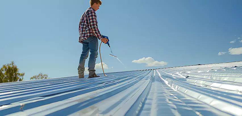 EPDM Roofing Installation Drip Edge in Berwyn