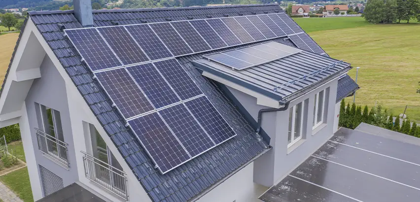 Residential Solar Roof Installation in Berwyn