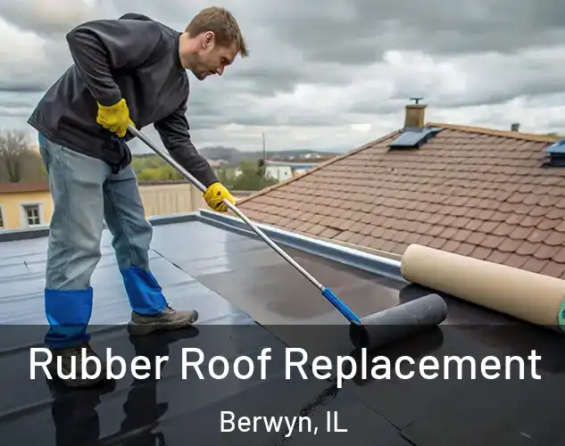  Rubber Roof Replacement Berwyn, IL