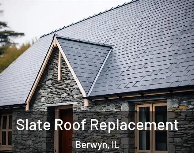  Slate Roof Replacement Berwyn, IL